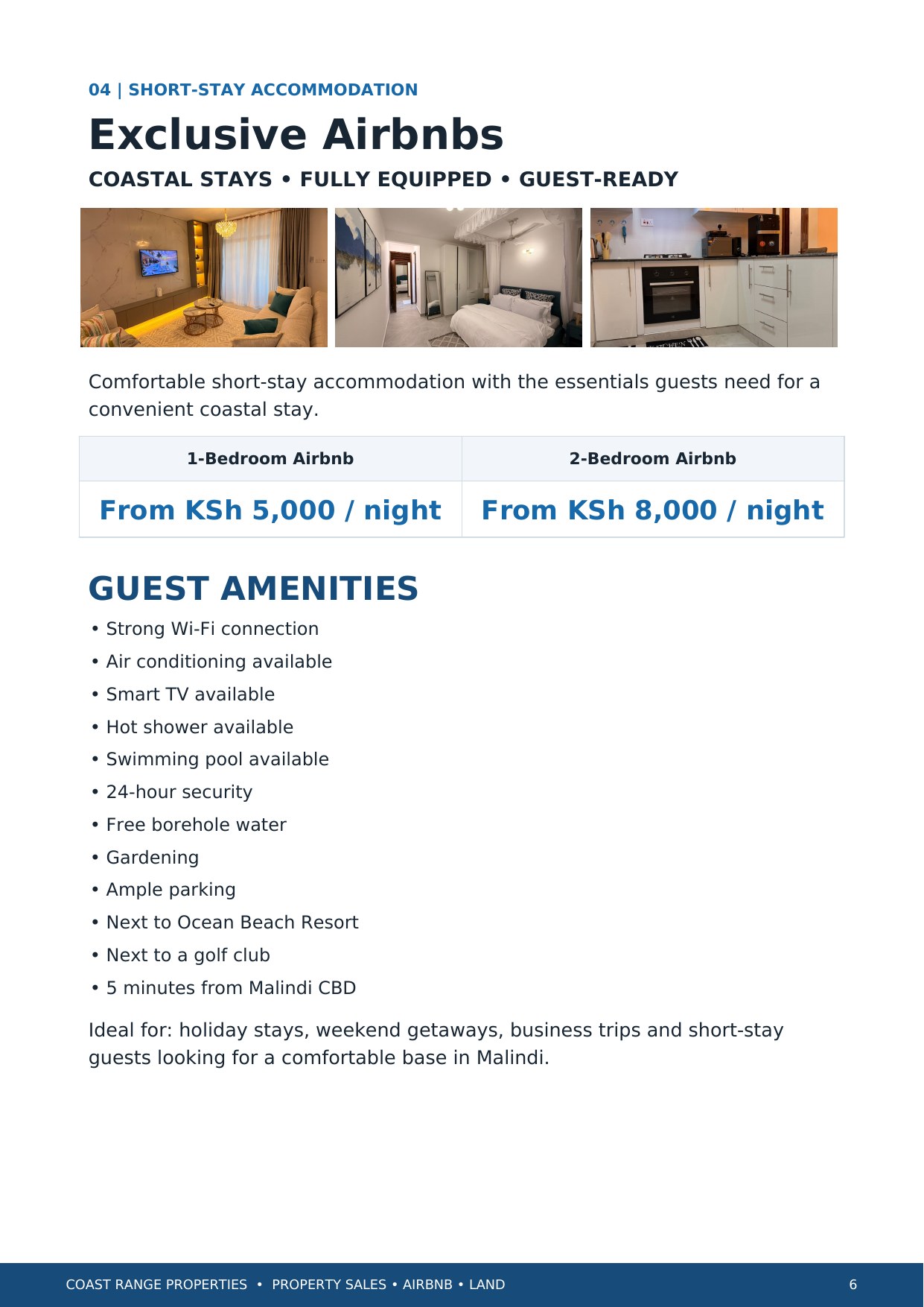 Coast Range Properties brochure — page 6 of 8